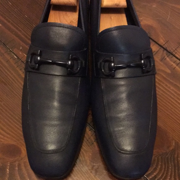 Authentic blue Ferragamos size 11D main image 5